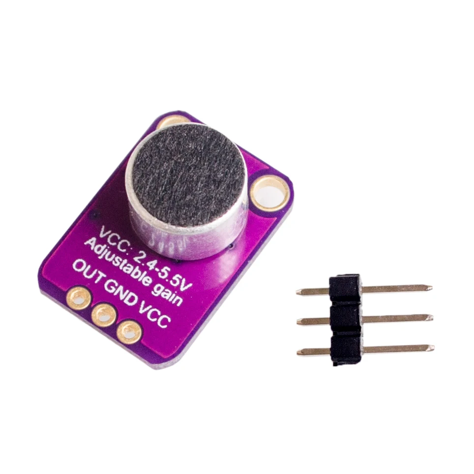 

GY-MAX4466 Electret Microphone Amplifier Module MAX4466 Adjustable