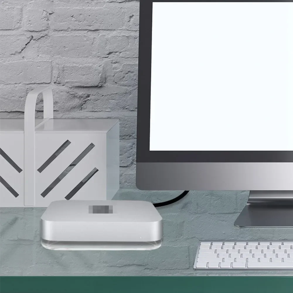 Кронштейн для настольной подставки противоскользящий настольный держатель Mac Mini