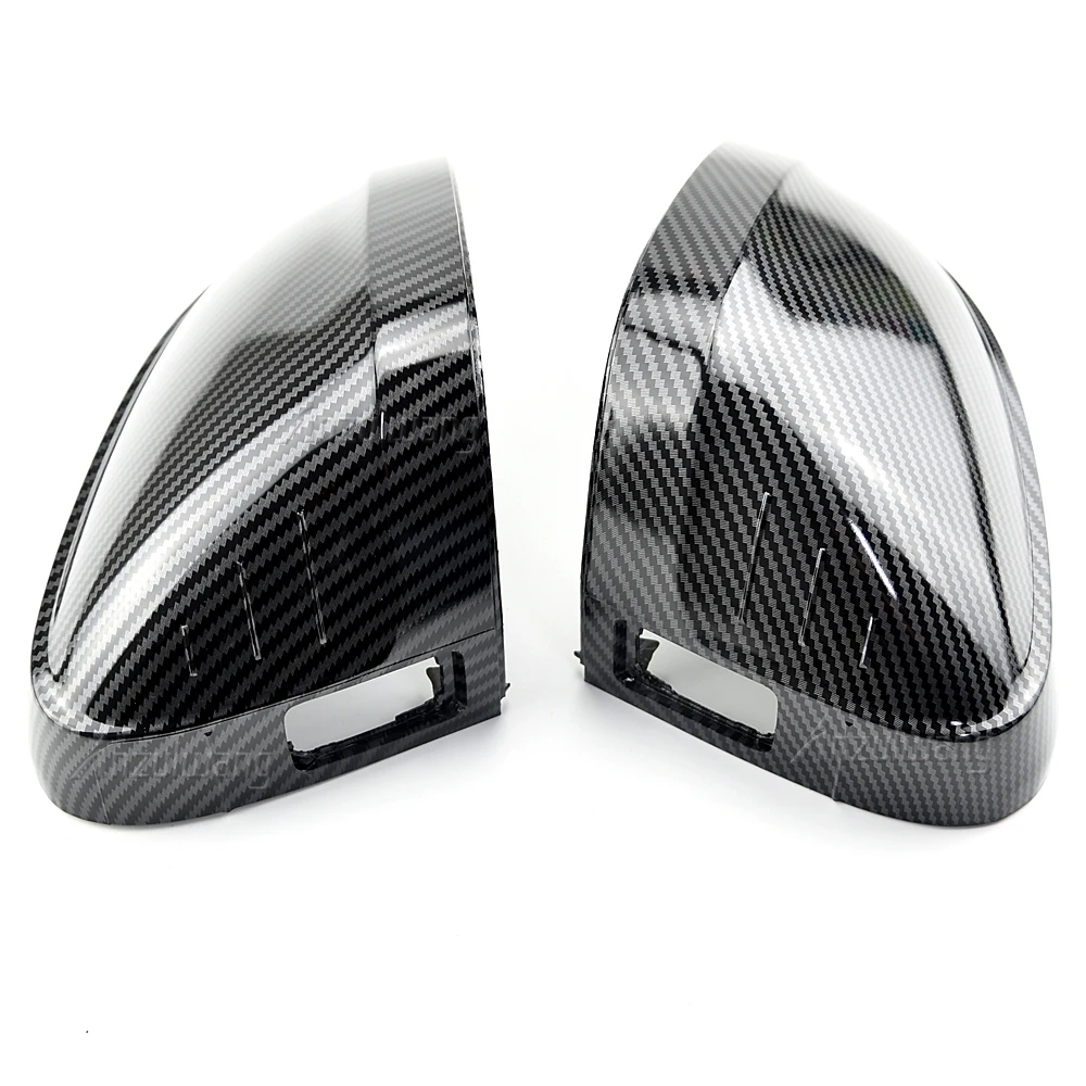 

Carbon black Side Rear View Rearview Mirror Replace Cap Cover For Audi A4 S4 RS4 B9 2016 -2020 A5 S5 RS5 8W6 Car Styling