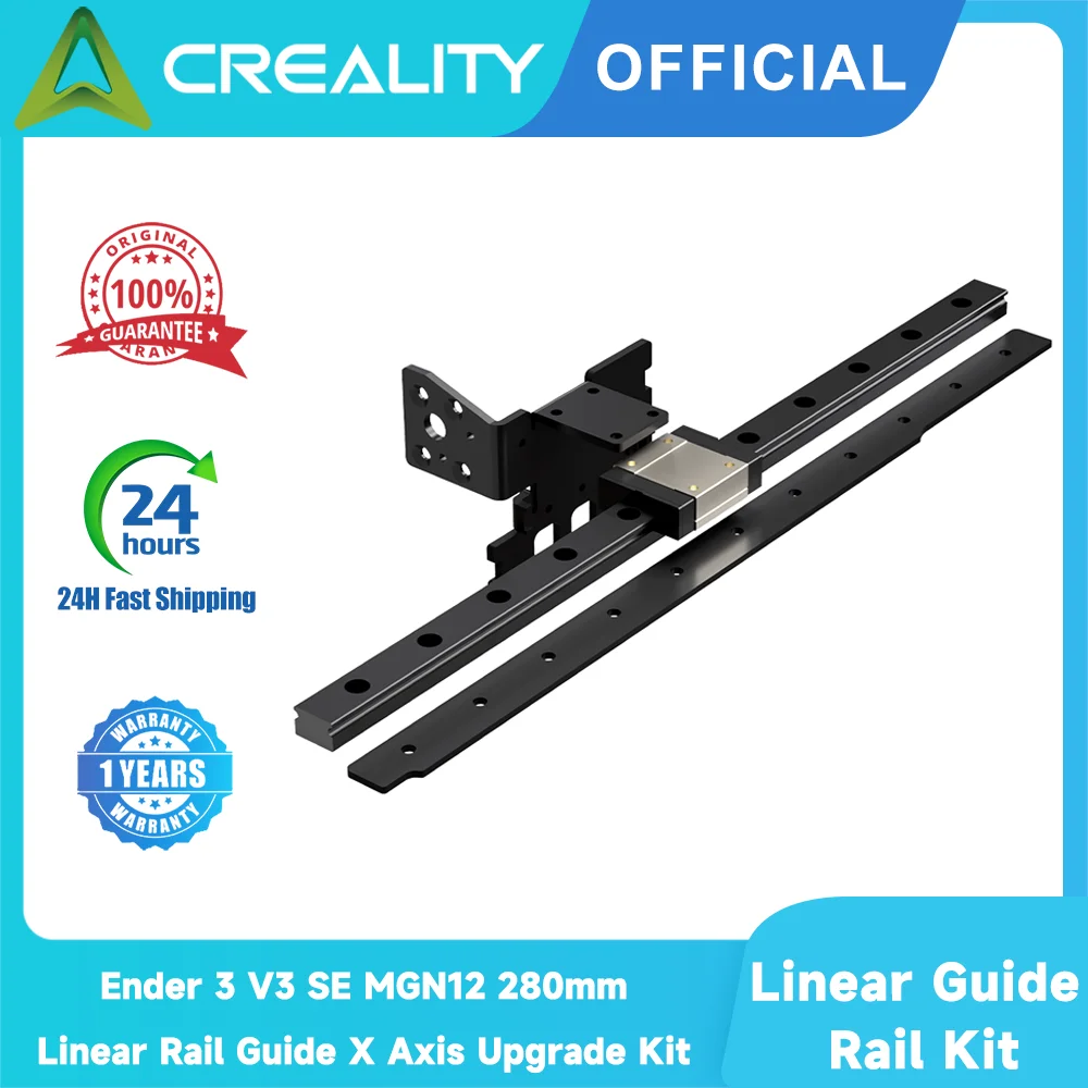 Рельсовая направляющая для 3D принтера Creality Ender 3 V3 SE MGN12 280 мм