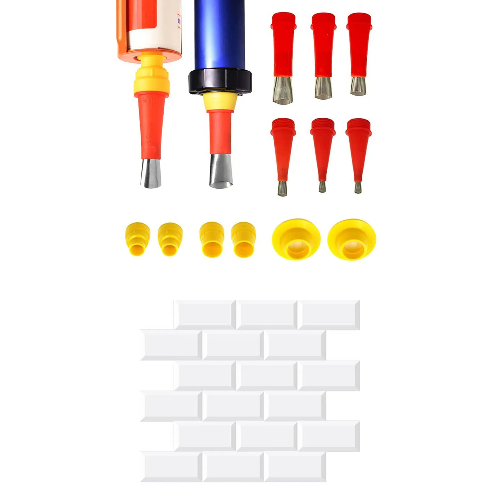 

Caulking Nozzle Applicator Finishing-tool Caulking Nozzle Applicator Finishing-tool Caulking Finisher Kit 16 PCS Stainless