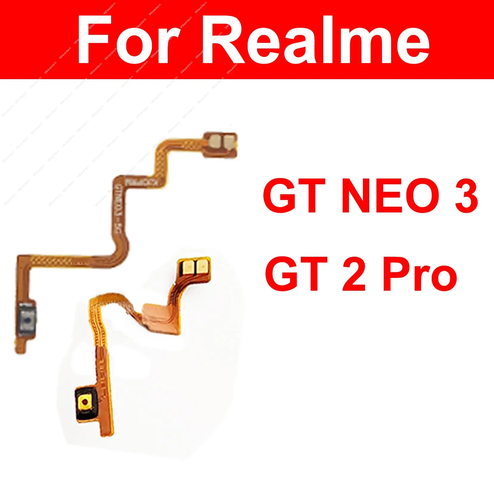 

Кнопки регулировки громкости для Realme GT Neo 3 GT 2 Pro