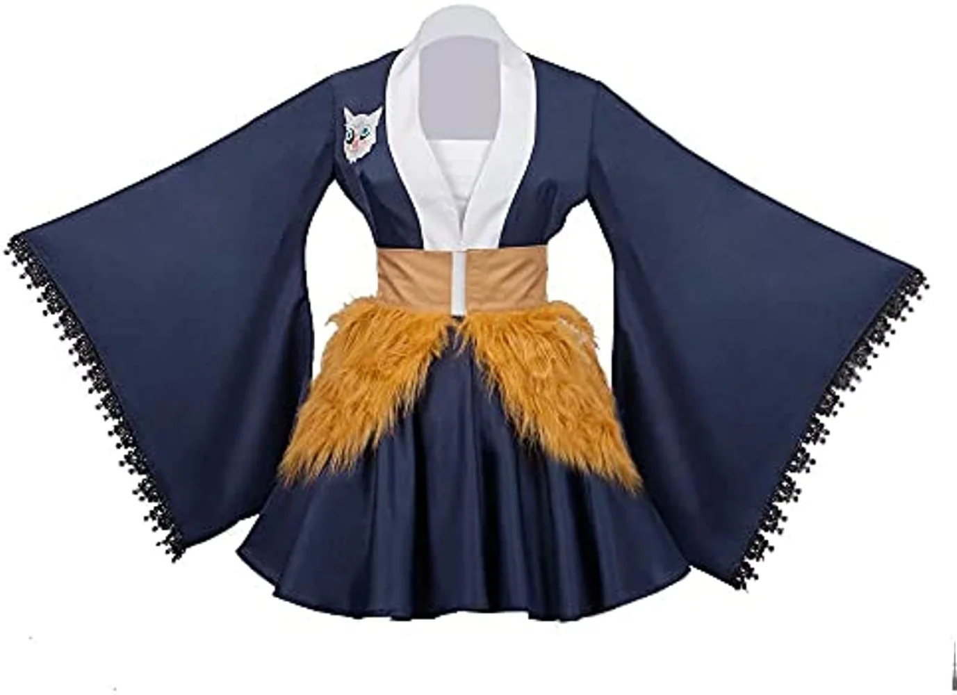 

Hashibira Inosuke Cosplay Costume Japanese Anime Lolita Kimono Maid Cosplay Uniform Dress Outfit Adult