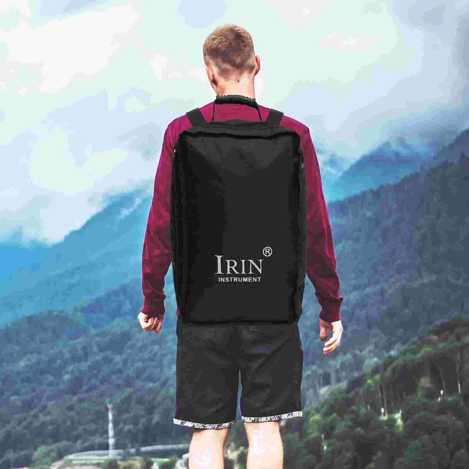

Cajon Drum Kit Backpack Kids Storage Instrument Bag Tote Percussion Carrying Pouch Metal Zipper Child Oxford Cloth