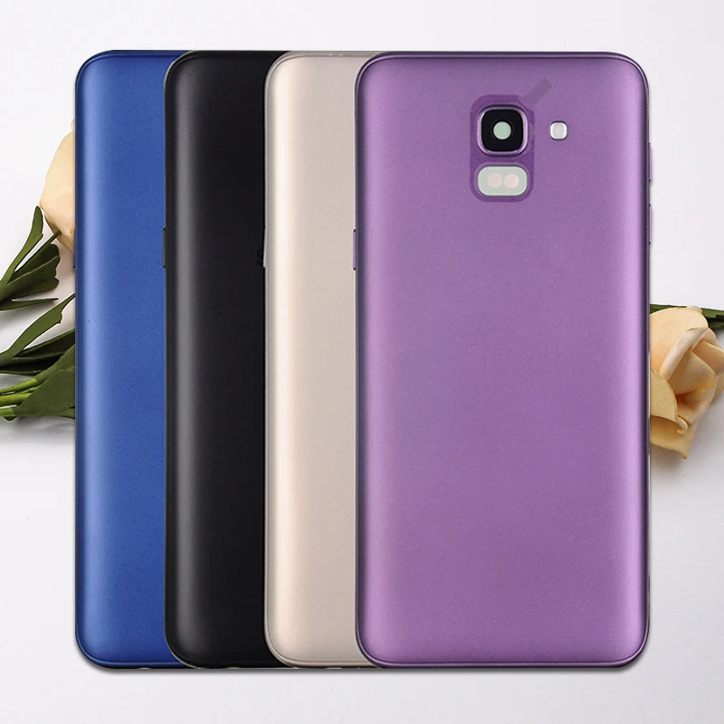 10 шт. для Samsung Galaxy J6 2018 J600 J600F J800 J800F задняя крышка аккумулятора задняя дверь пластиковый корпус сменный корпус
