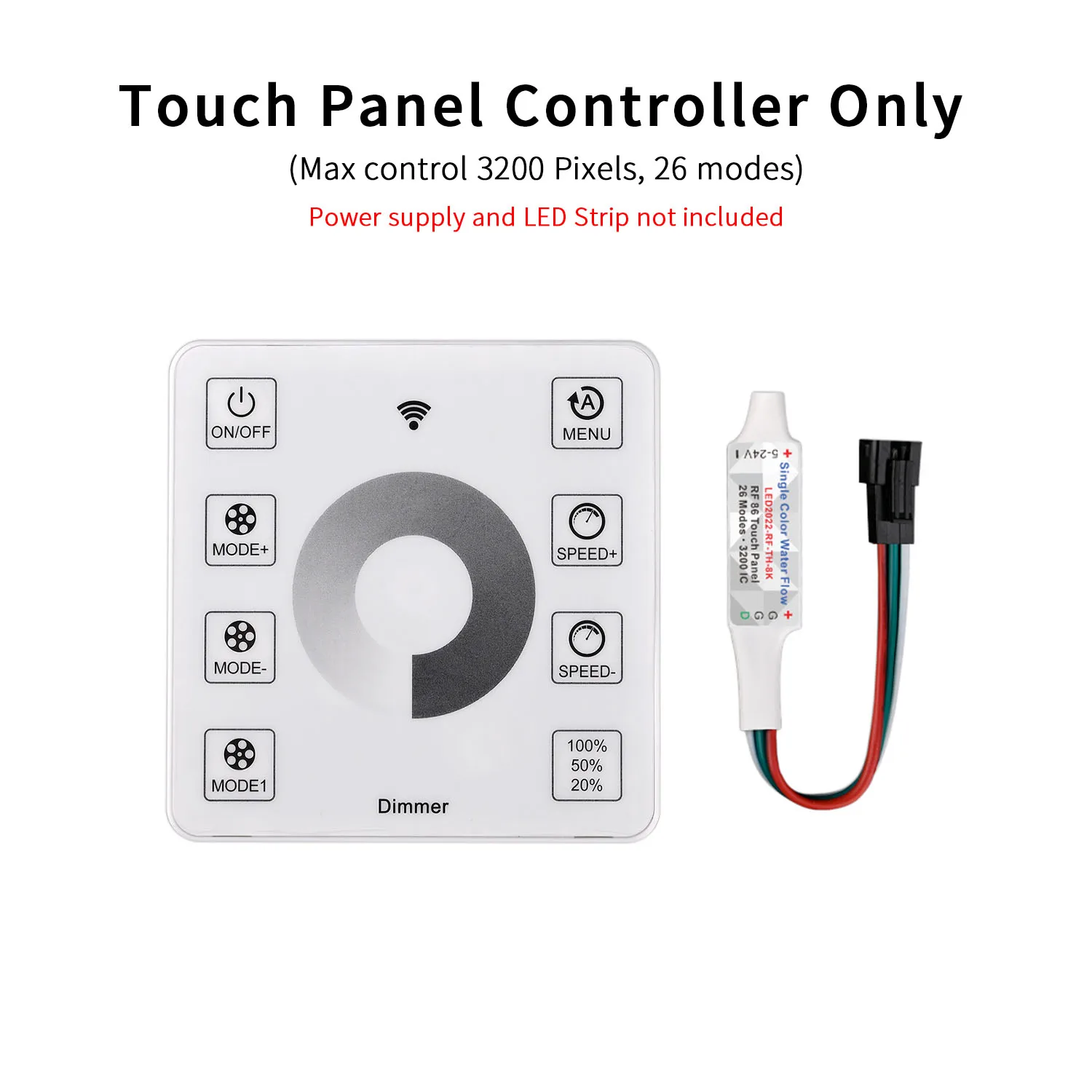 

Светодиодная лента WS2811 120 LEDs/m 10 м 3000K/4000K/6000K