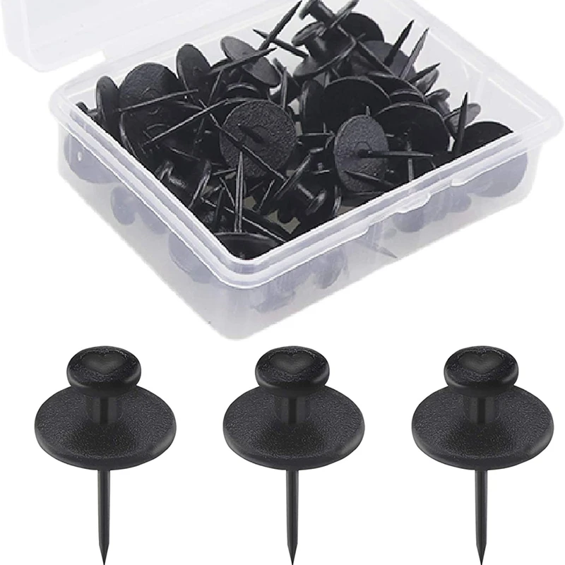 

50 Pack Small Nails For Picture Hanging Double-Headed Picture Hangers Nails Wall Nails For Hanging Pictures