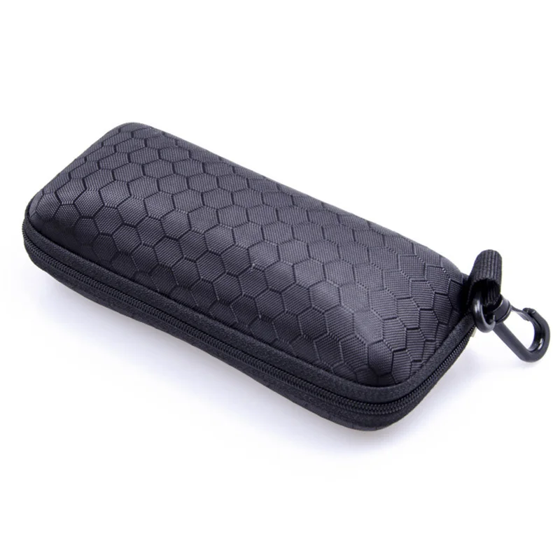 

Protable Rectangle Zipper Sunglasses Hard Eye Glasses Case Protector Box