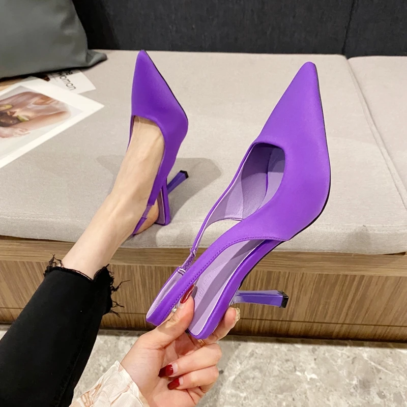 

Босоножки женские с открытым носком, на шнуровке, черные, прозрачные, с острым носком, на шпильке, большие размеры, бежевые, 2022