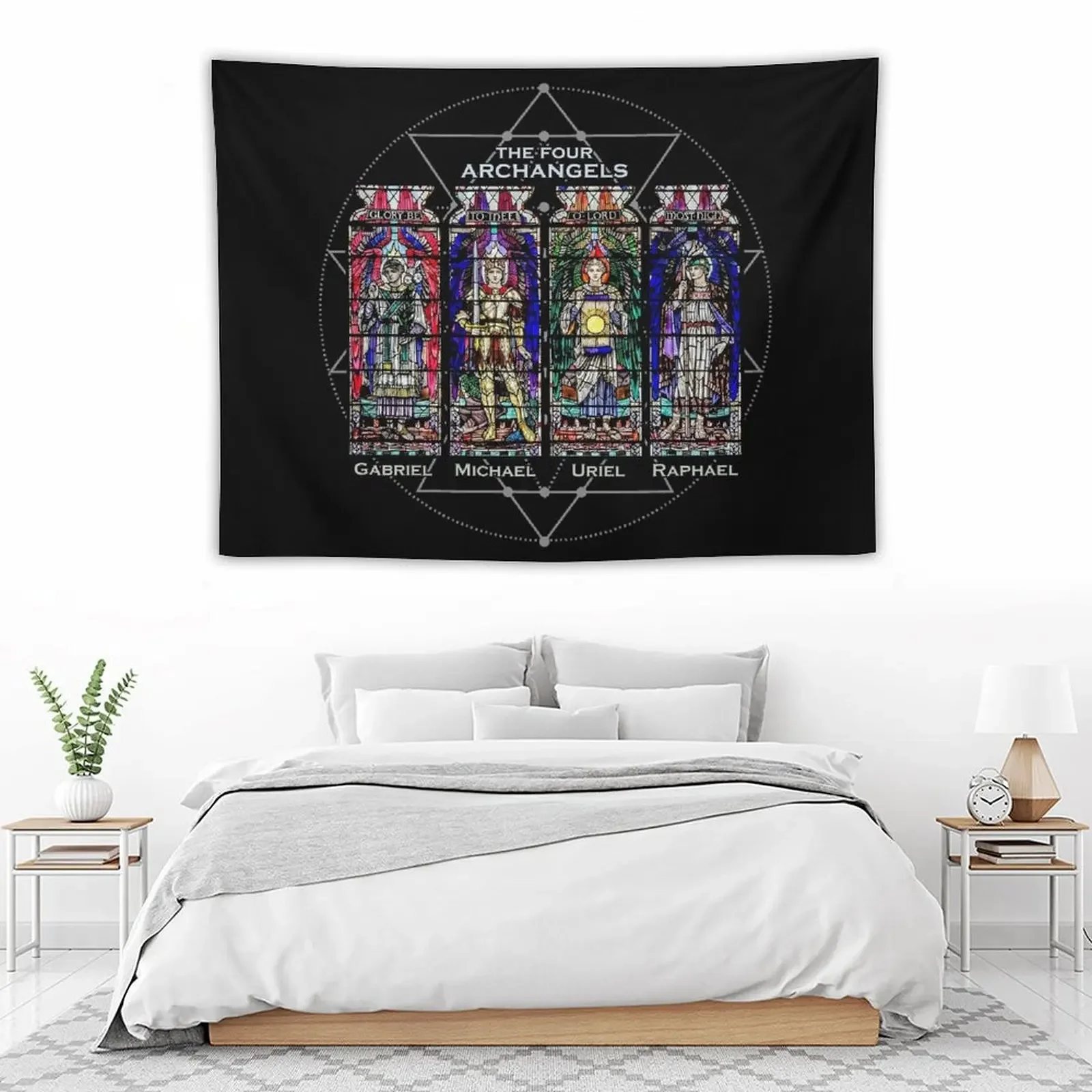 Четыре арчанелса-Майкл Габриэль Уриэль Рафаэль. Религия христианство ангел