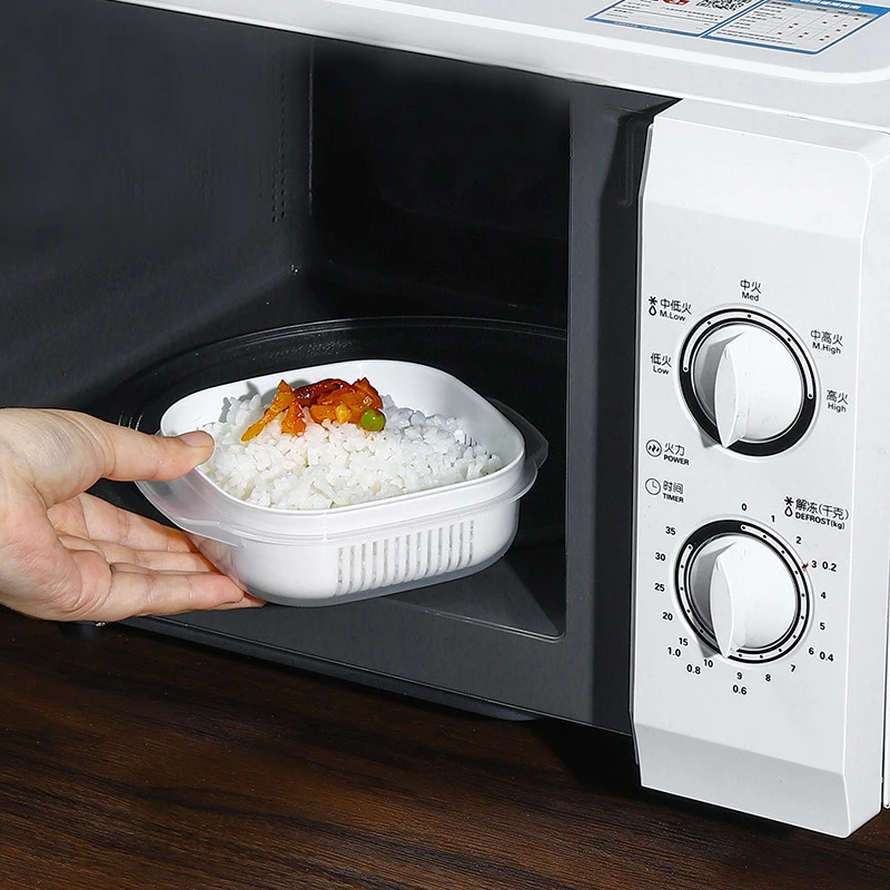 Пищевая пластиковая коробка для хранения продуктов питания порционная