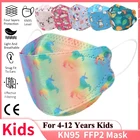 Мультяшная маска Kn95, детская маска для лица, маска kf94mask для девочек и мальчиков, Детские корейские маски с 3D принтом рыбы Kn95, маска kn95mask