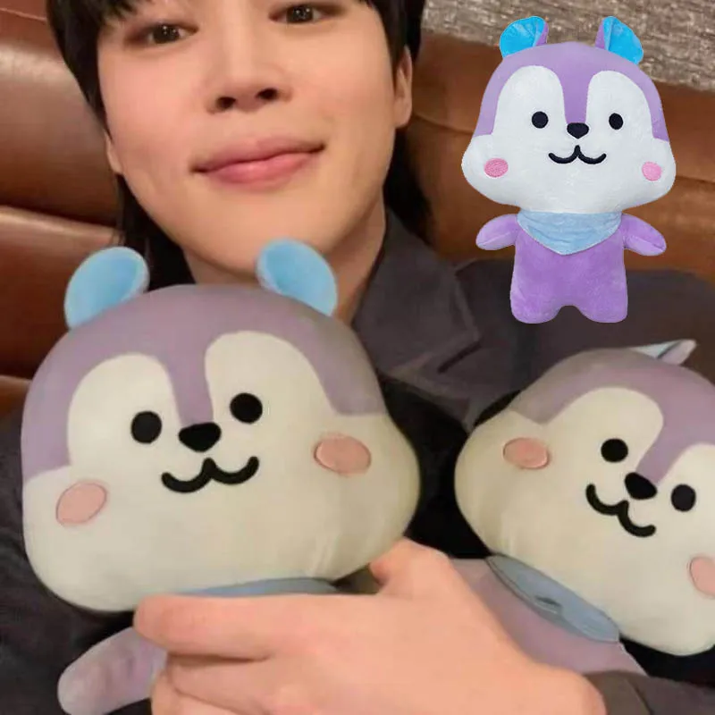 

Kpop Plushies Bangtan Boys Jhope JACK IN THE BOX Official Plush Doll Kawaii Squirrel Stuffed Animals Gifts Throw Pillows Decor