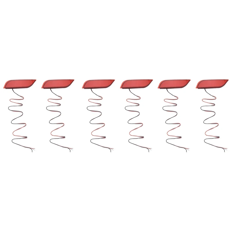 

3X Автомобильный светодиодный задний бампер, задний фонарь, стоп светильник, сигнал поворота, светоотражатель для Subaru / Impreza / Xv / Wrx