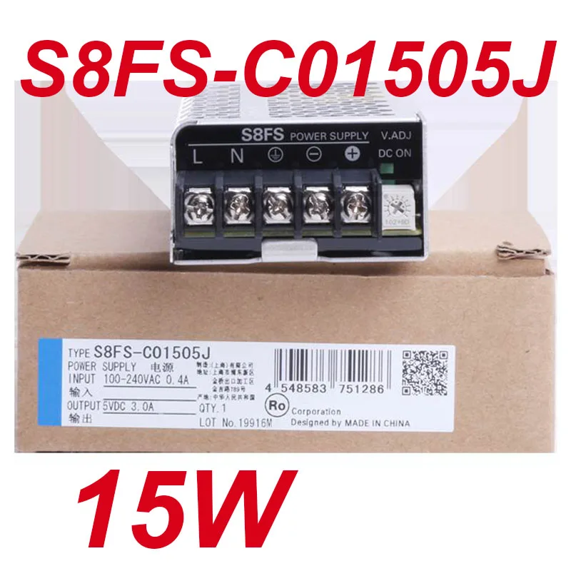 

Genuine New For 15W DC5V 3A Power Supply S8FS-C01505J