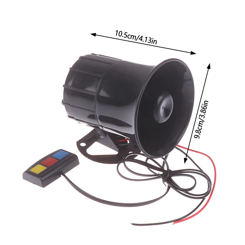 Громкий автомобильный громкоговоритель 3 тона 12 В дБ