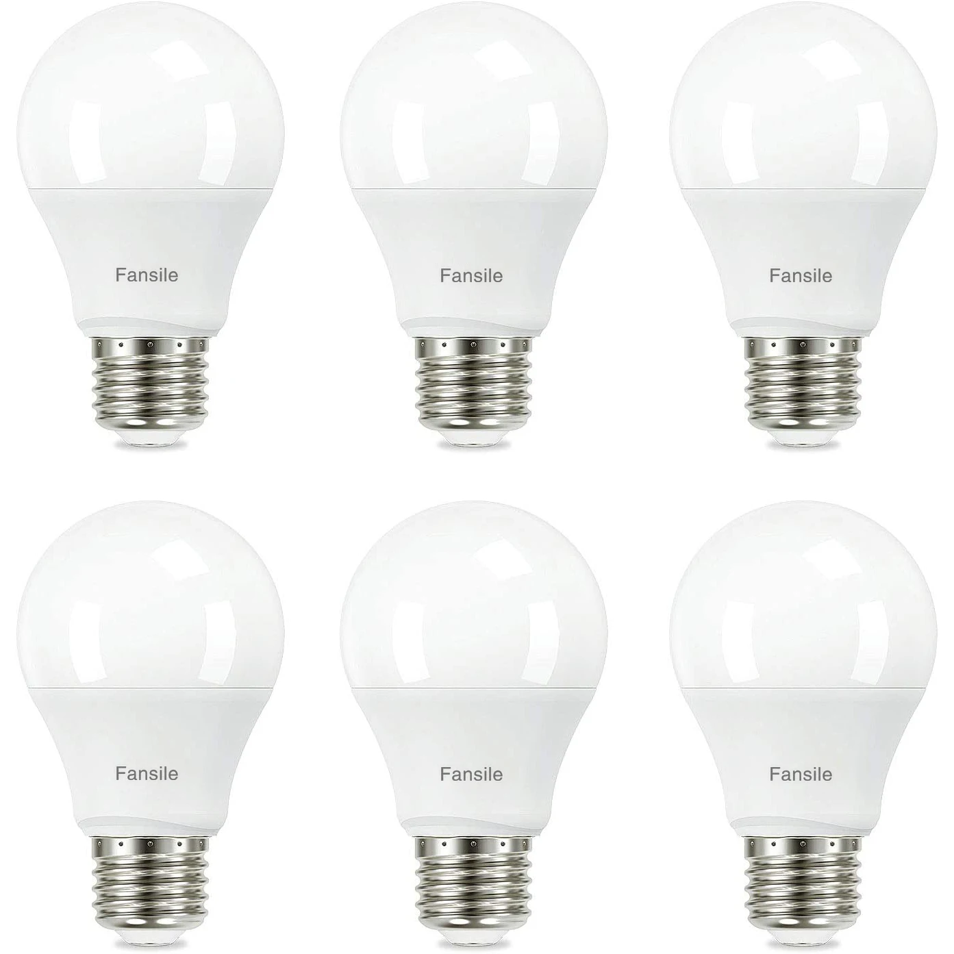 60w Equivalent, A19 Led Light Bulb, 9w 2700k Soft White, 800