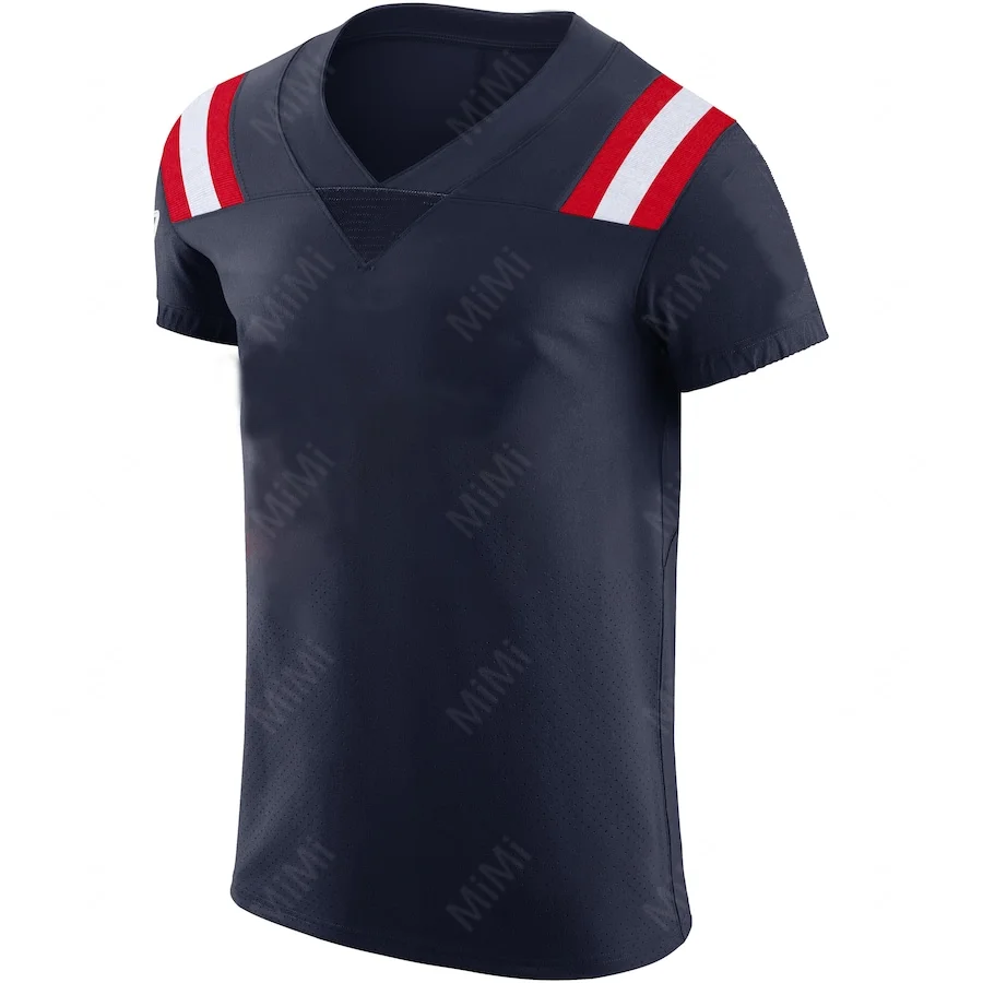 

2021 Men American Football Mac Jones Tom Brady Rob Gronkowski Matthew Judon Cam Newton Edelman Vapor Elite New England Jersey