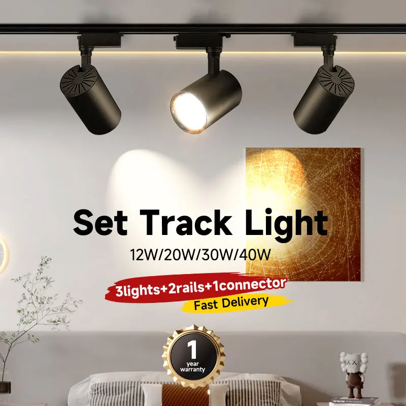 Track Light Fixture Spot Led Home Decor Spotlights Ceiling L