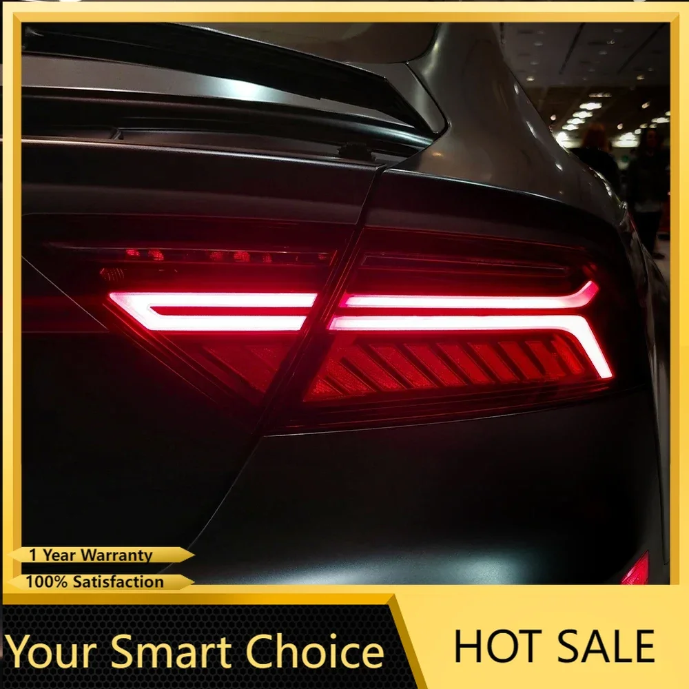 Автомобильные задние фонари Plug and Play в сборе для Audi A7 S7 RS7 2011-2018 светодиодные