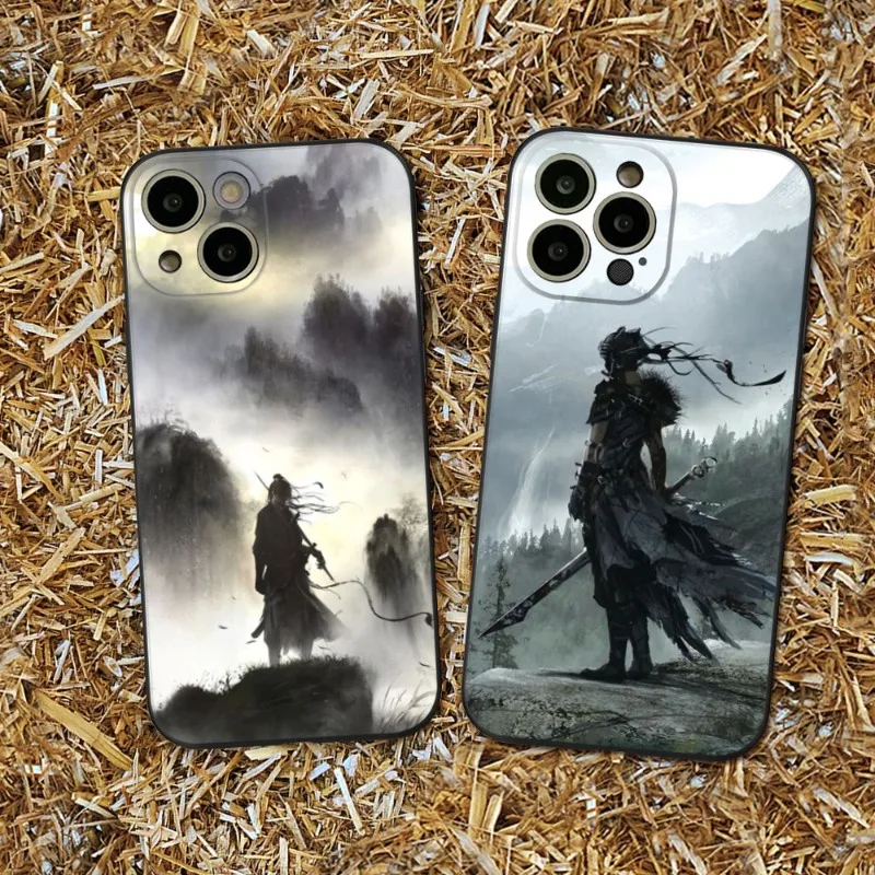 

Samurai Landscape ink Painting Art Phone Case FOR IPhone 7 8 Plus X XS XR XSmax 11 12 13 14 pro promax 12 13mini 14plus