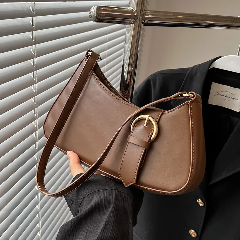 

Высококачественные винтажные сумки через плечо для женщин, роскошная дизайнерская сумка через плечо из искусственной кожи, Женский трендо...