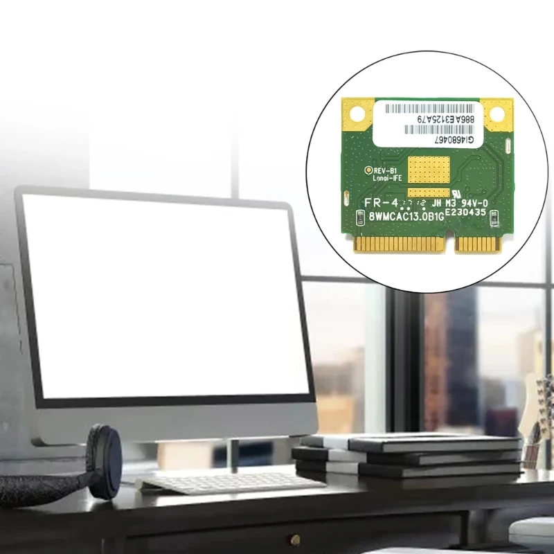 Беспроводная Wlan WiFi-карта 2 1200M двухдиапазонная MT7612EN Wi-Fi-адаптер PCIE Прямая поставка