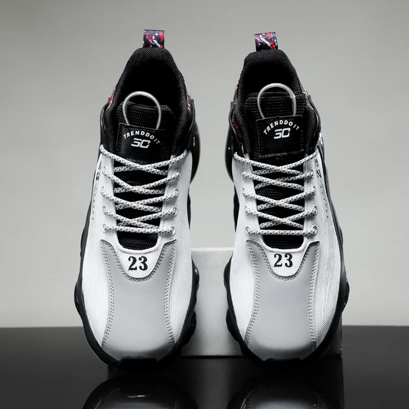 SENAGE 2023 New Running Shoes Man Athletic Training Sport Shoes Outdoor Non-slip Walking Sneakers for Men Basketball Shoes