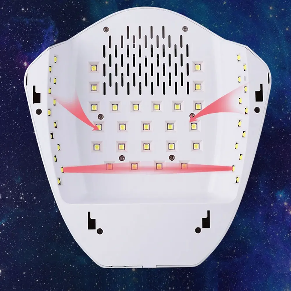 S90plus аккумуляторная УФ-лампа для ногтей 96 Вт духовка беспроводная сушилка