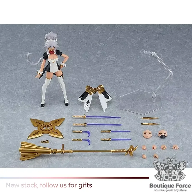 Коллекционная подвижная пластиковая фигурка Maidroid Kuon Guilty Princess PLAMAX GP-06 160 мм с ножнами для ножей и косой, сборная модель (art.: 3920da8aabcfa) - 3920da8aabcfa