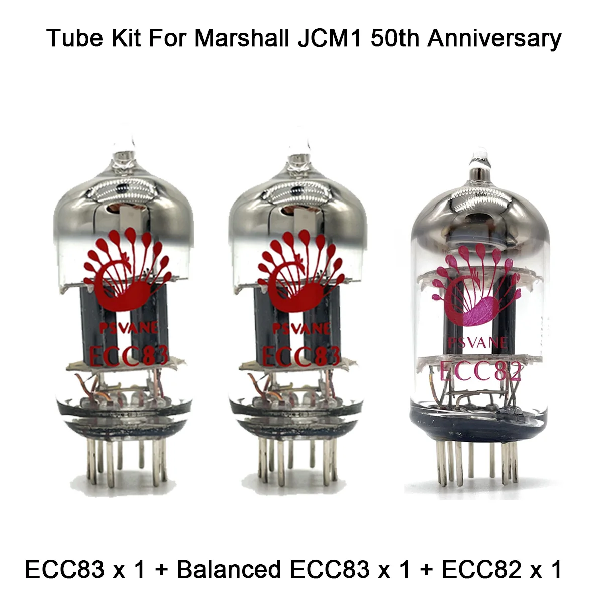 

Комплект трубок клапана для Marshall JCM1 50-я Юбилейная трубка усилителя PSVANE ECC83 сбалансированная ECC83 1 шт. ECC82 аудио Мощность Электроника