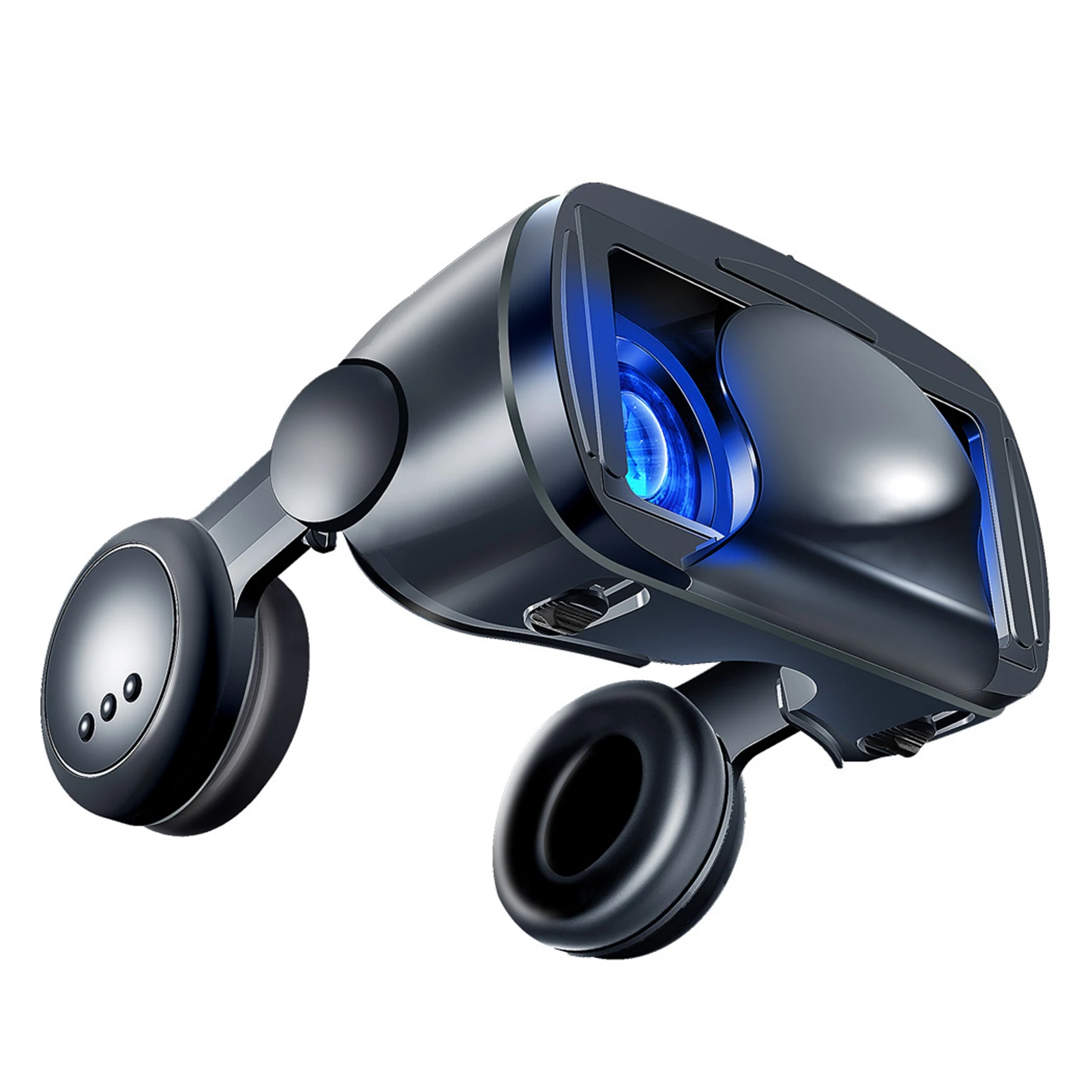 

3D Gaming Headset Gift Home VR Glasses Full Screen Movie Wide Angle Universal Durable Easy Use Portable For 5-7 Inch Smartphone
