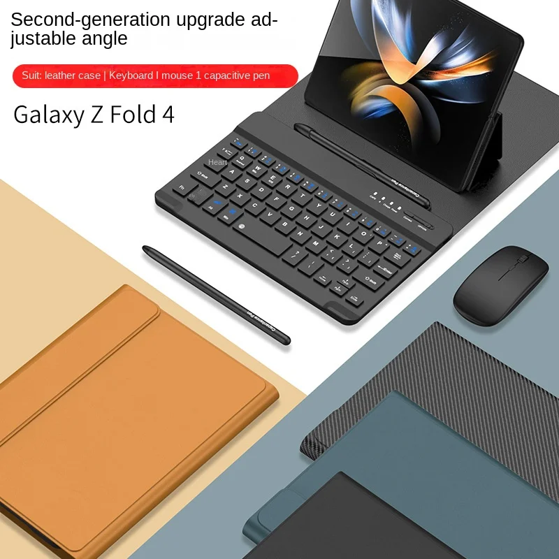 Samsung Galaxy Z Fold 4 3 2 for VIVO X Fold OPPO Find N Mobile Bluetooth Wireless Keyboard Touch Pencil Case Mouse Business Kit