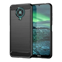 shockproof carbon fiber cover for nokia 6 4 6 3 anti knock silicone phone case for nokia g50 5g matte soft tpu cases fundas