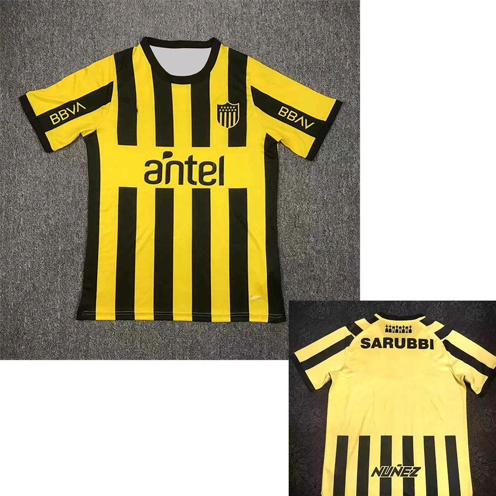 24-25 Трикотажные изделия Penarol Penarol для дома и на выезде, мужская командная форма с короткими рукавами, непопулярные футбольные майки, новые летние топы (art.: 3920d17f107ca) - 3920d17f107ca