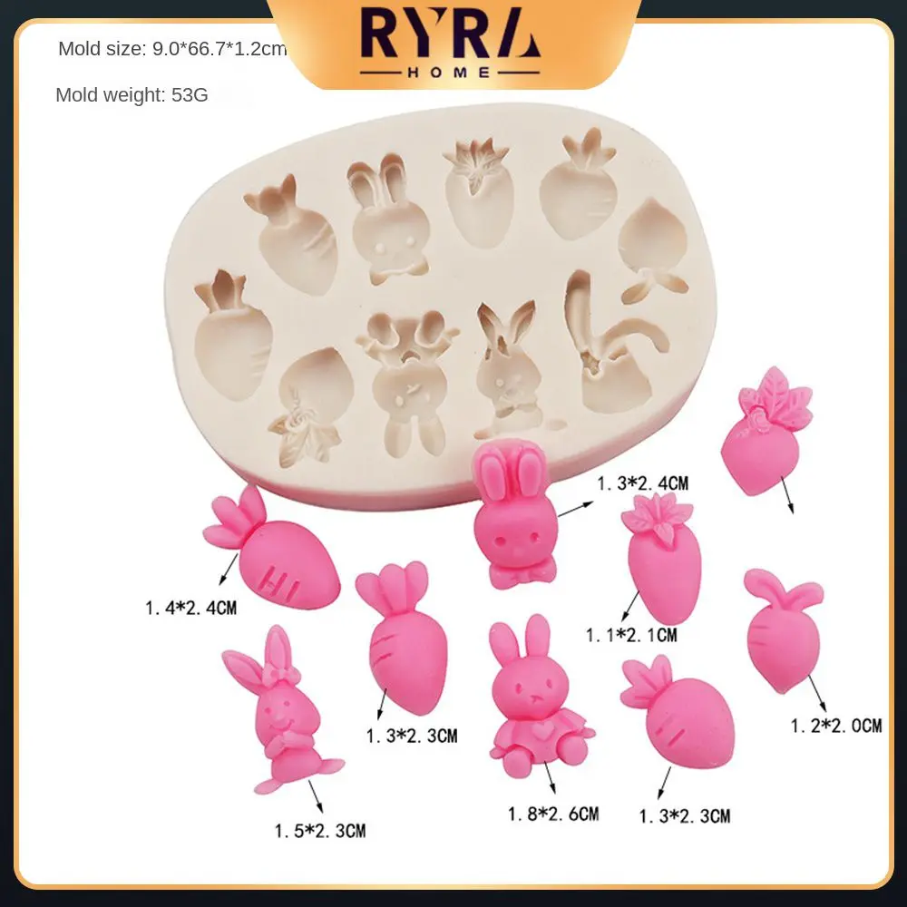 

Baking Biscuit Mold Cake Cupcake Decoration Clear E Diy Easter Decor Kitchen Accessories Cake Mold Sugar Turning Mold Bakeware