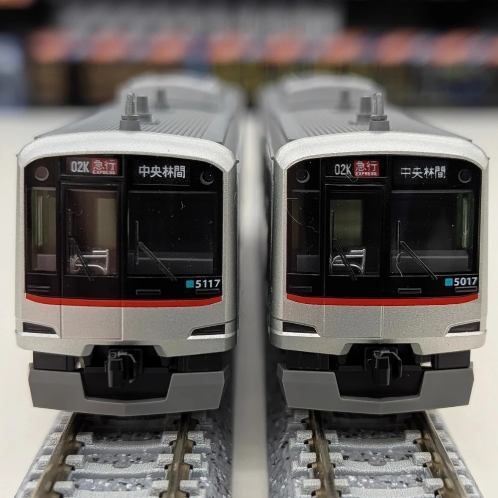 Фото Модель поезда KATO N в масштабе 1/160 Tokyu Corporation 5000 Series Commuter Train 10-1454 и 10-1455, набор поездов, 10 машин, игрушка для мальчиков в подарок №2
