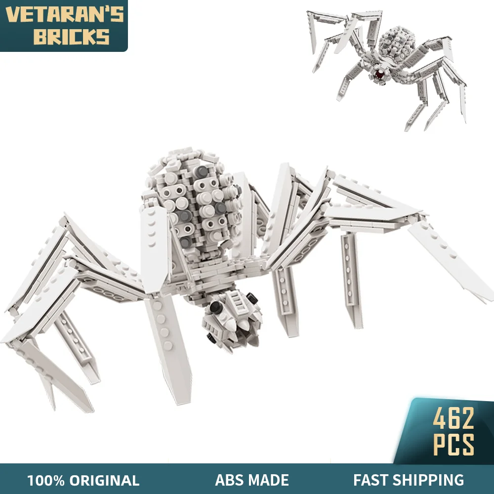 

MOC Mandalo Krykna The Ice Spider Robot Warrior Walking Machine Destoryer Model Brick Toy for Kid Festival Gift Building Blocks