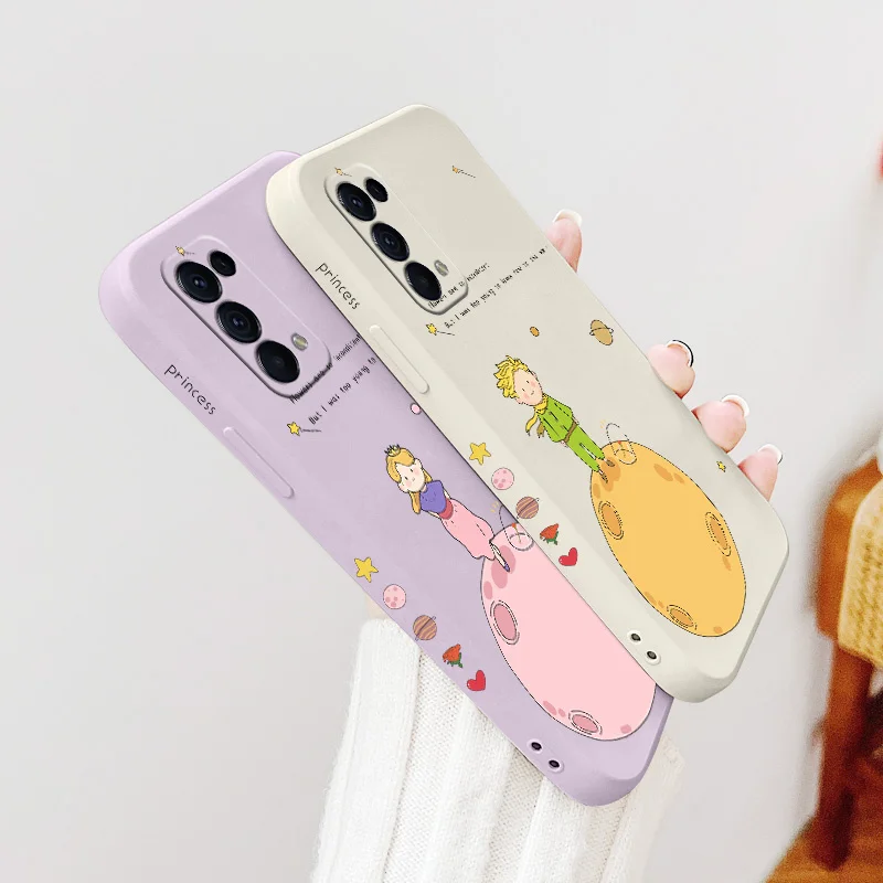 

Planet Prince Phone Case For Realme 6 6i 7 7i 7 8 Pro C12 C15 C25 C25S C20 C11 C1 F9 F9 F17 F19 F19 Pro Reno5 Silicone Cover