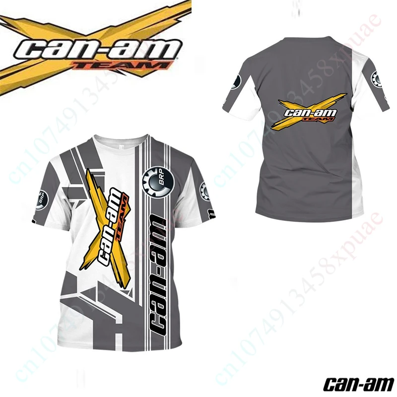 

Can-am Unisex Clothing Casual T Shirt For Men Women Anime Oversized T-shirt Quick Drying T-shirts Top Breathable Short Sleeve