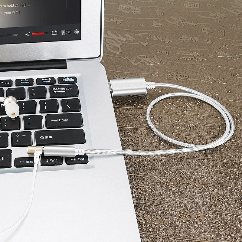 Звуковая карта 2 в 1 со штекером USB 3 5 мм Звуковой адаптер для ПК ноутбука PS5 PS4