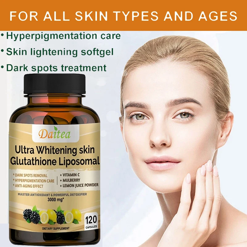 

Glutathione Whitening Face Capsules Whiten Dull Skin Brighten Skin Anti-aging Freckle Skin Care Facial