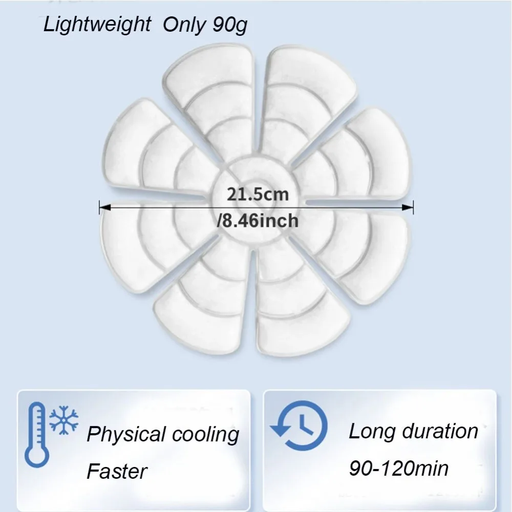 Новый многоразовый охлаждающий шлем универсальная подкладка для облегчения