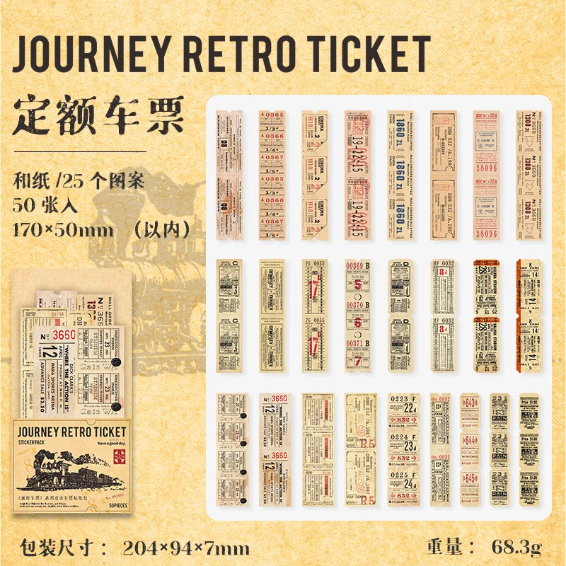 

Декоративные наклейки для дневника Amengguo