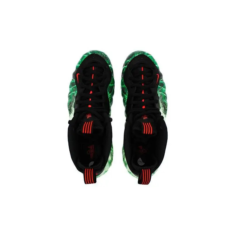 【Настроить】Nike Foamposite One винтажные баскетбольные кроссовки мужские белые/зеленые
