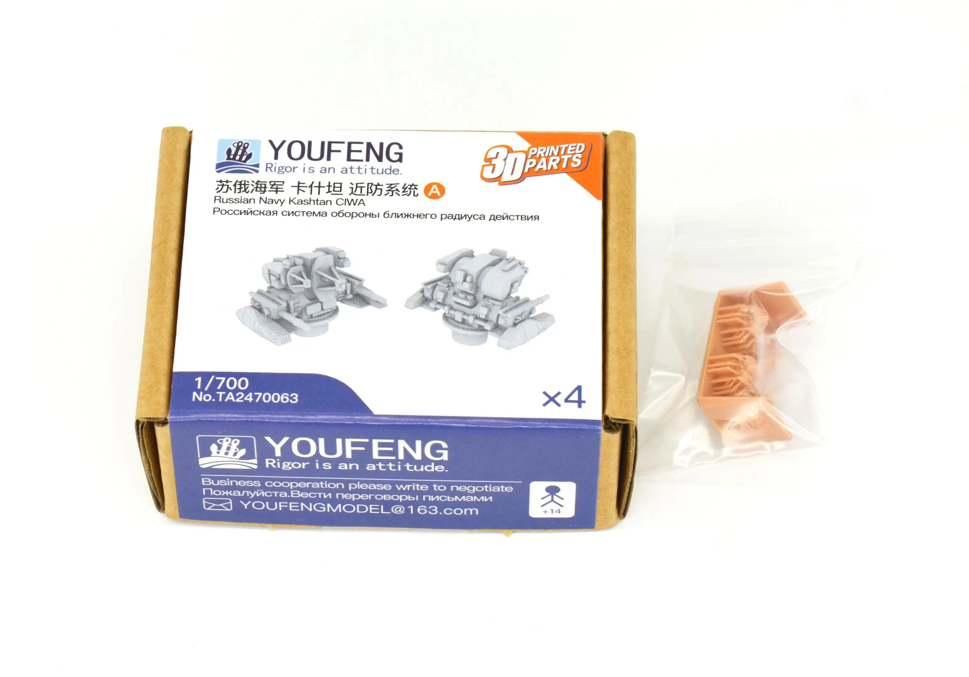 МОДЕЛИ YOUFENG TA 2470063 1/700 Каштан ВМС России ЦИВА 3D-печать