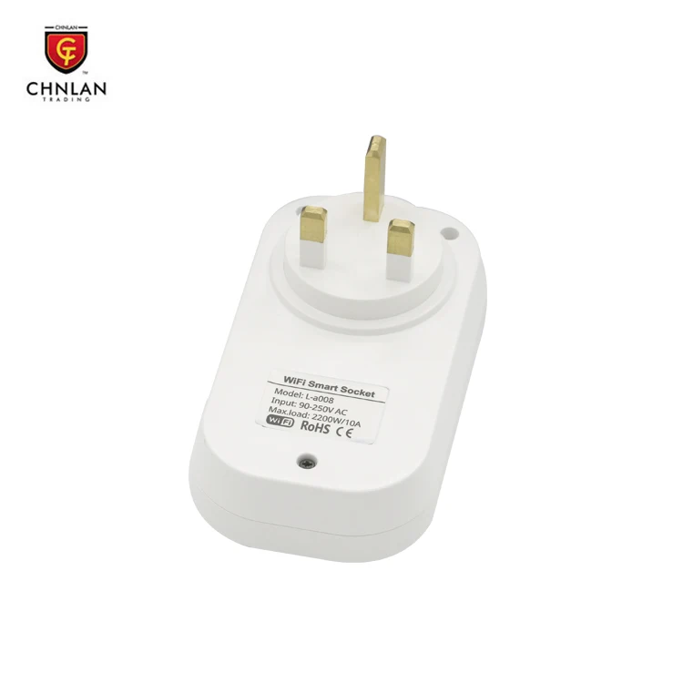 100pcs Electrical plug and socket timer 10A smart plug wifi uk