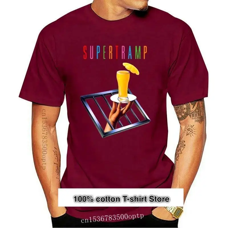 

Camiseta blanca SUPERTRAMP, nueva, sublimation