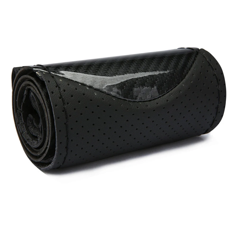 

Чехол на руль, прочная углеродная кожа, 15/38 см, 1 шт.