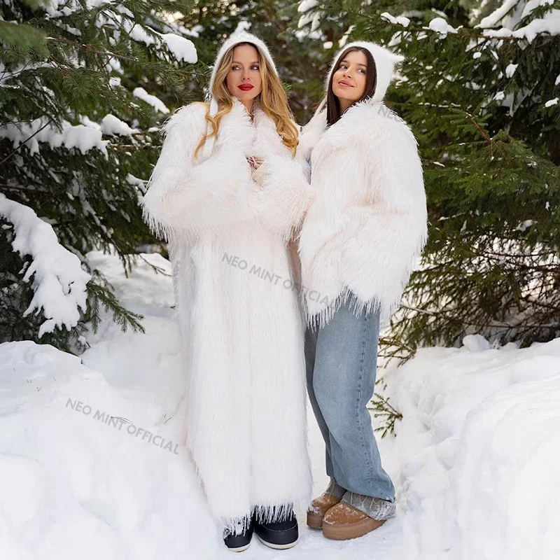 Женское меховое пальто Neo Mint